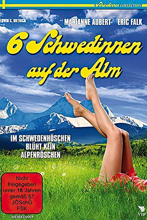 Six Swedish Girls in Alps poster